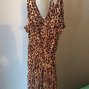 Carly Jean Los Angeles Leopard Jumpsuit